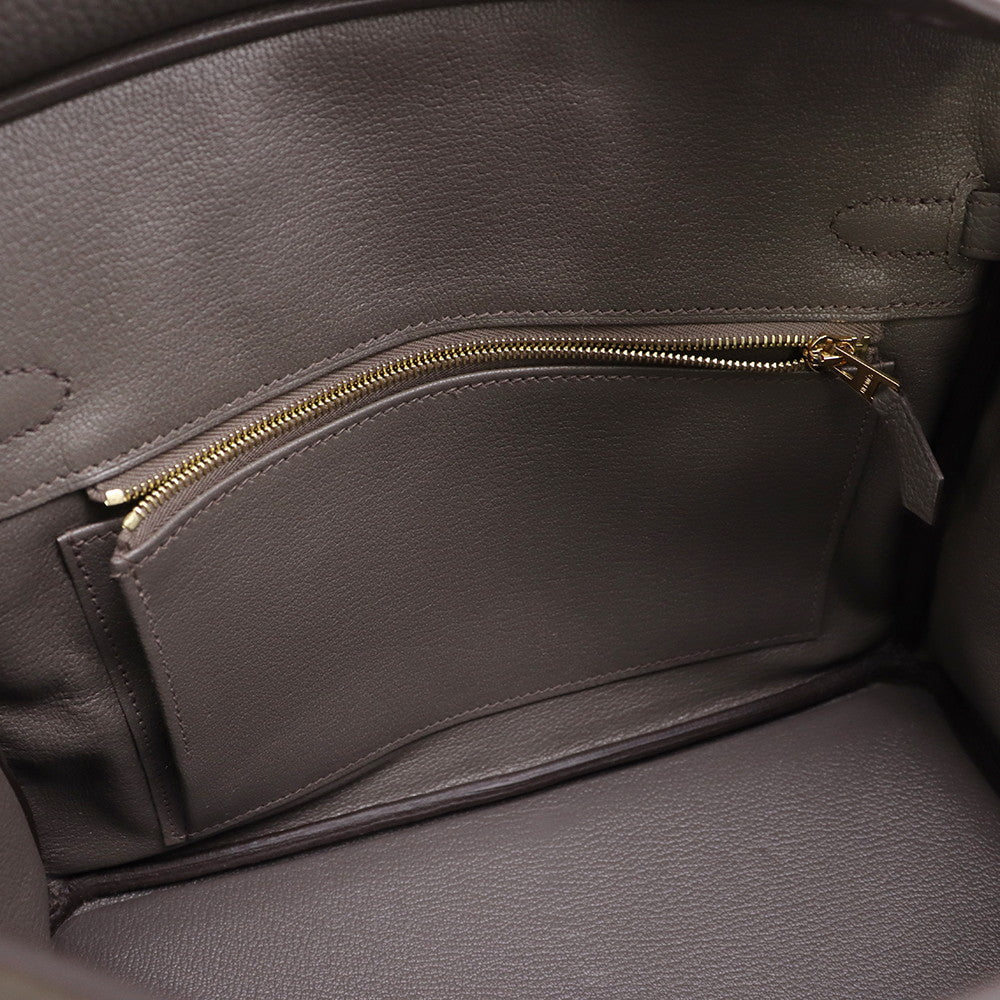 HERMES Birkin Etain Togo Leather Size 25