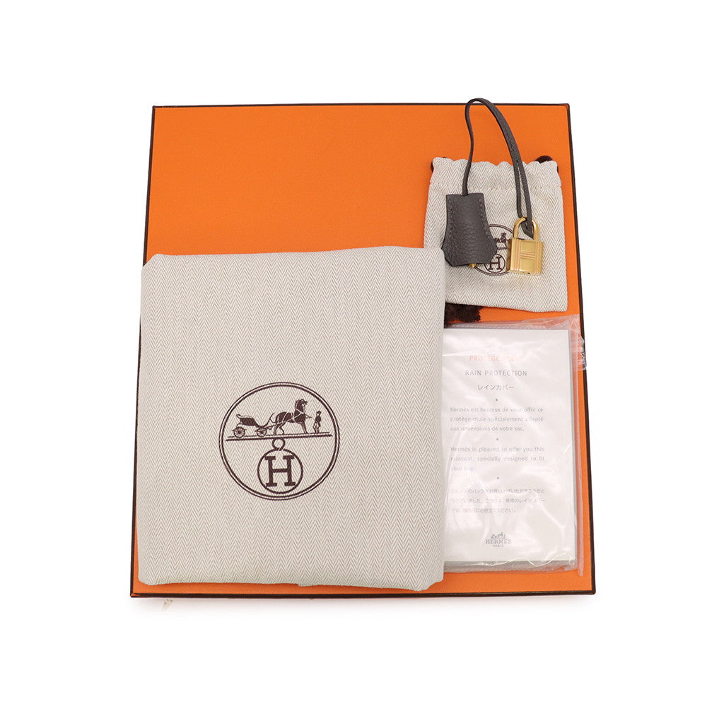 HERMES Birkin Etain Togo Leather Size 25