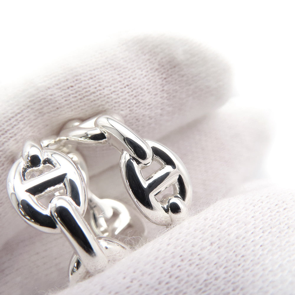 HERMES Chaine d'Ancre Double Row Ring Size 53/#13 SV925