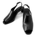 HERMES Marly 45 BlackH261097Z Nappa Leather Size 37
