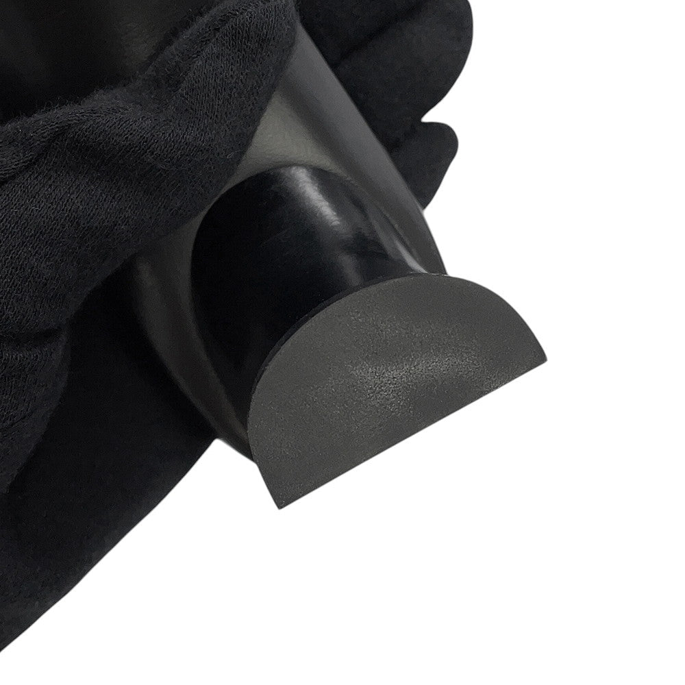 HERMES Marly 45 BlackH261097Z Nappa Leather Size 37