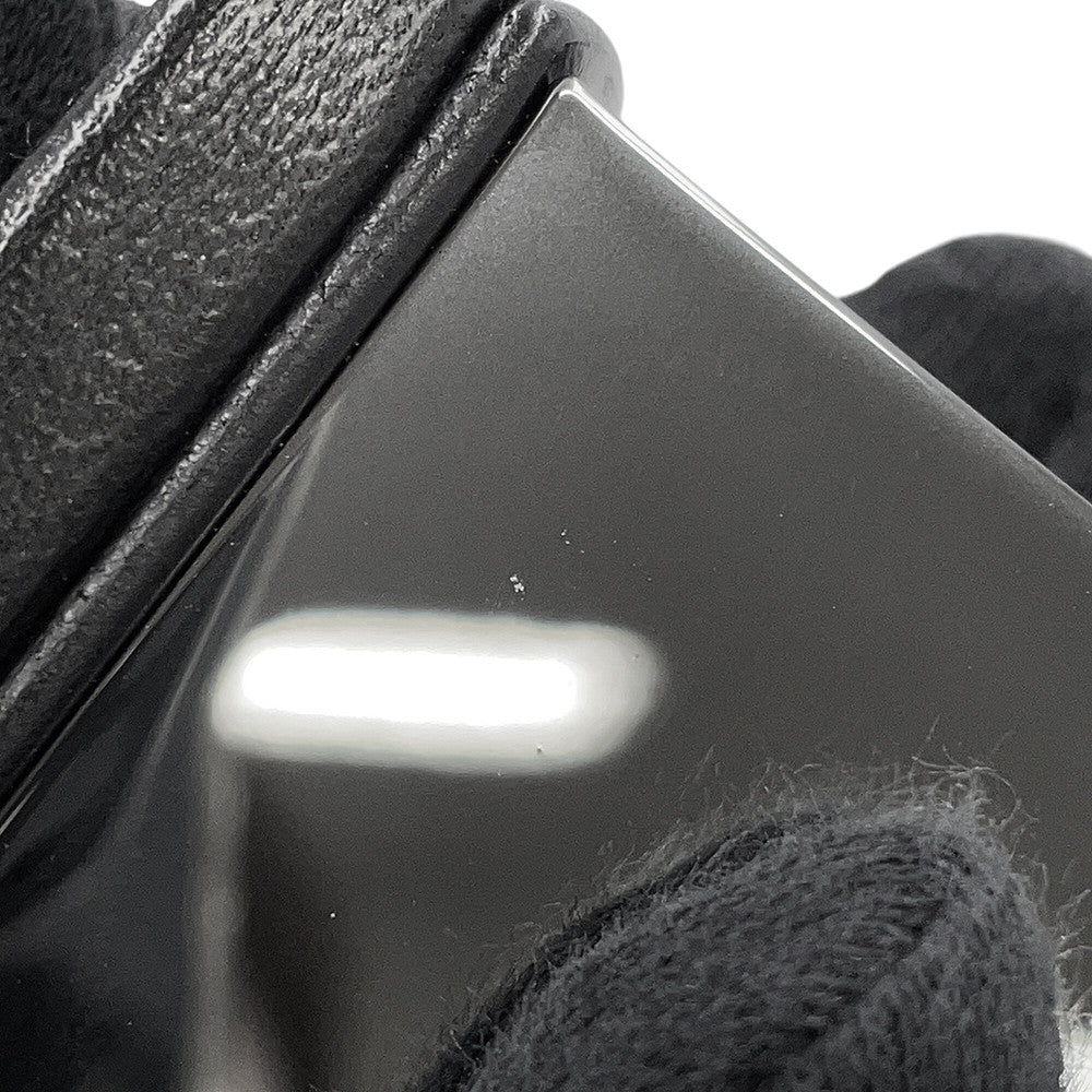 HERMES Marly 45 BlackH261097Z Nappa Leather Size 37