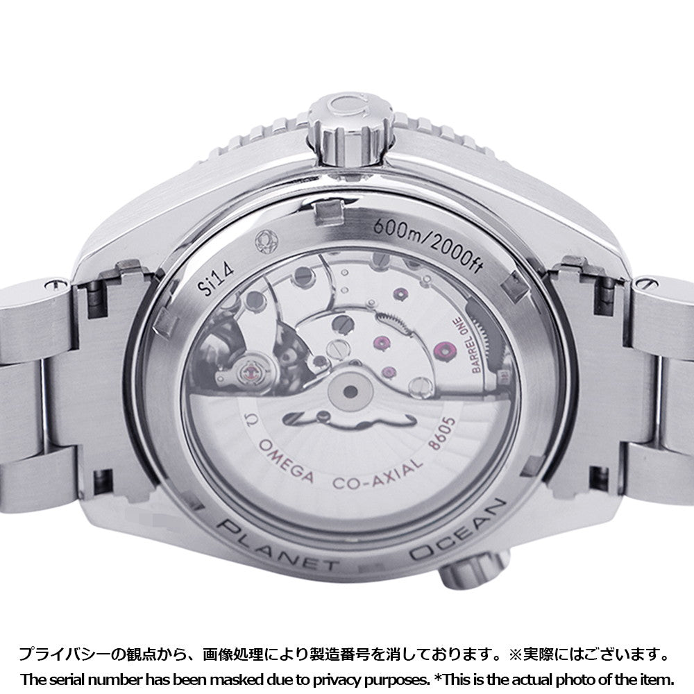 OMEGA Seamaster Planet Ocean GMT W43.5mm Stainless Steel Black Dial232.30.44.22.01.002
