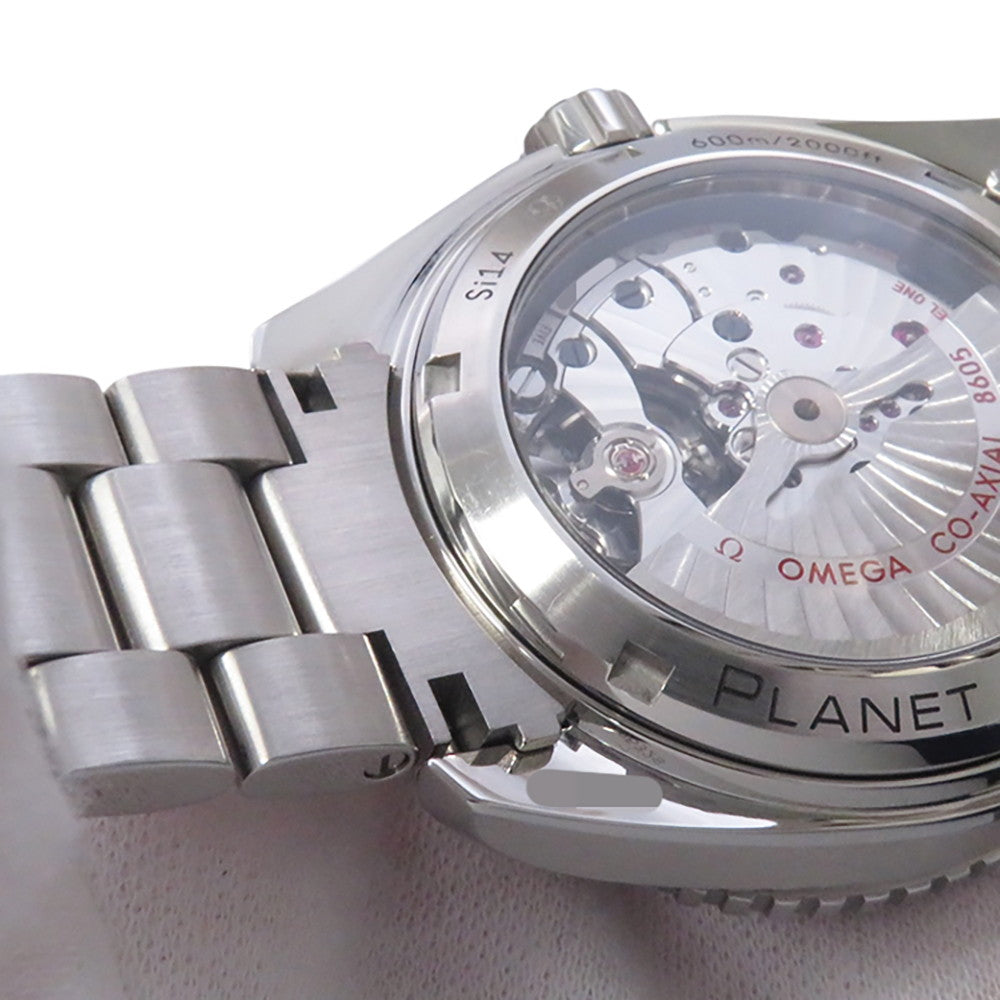 OMEGA Seamaster Planet Ocean GMT W43.5mm Stainless Steel Black Dial232.30.44.22.01.002