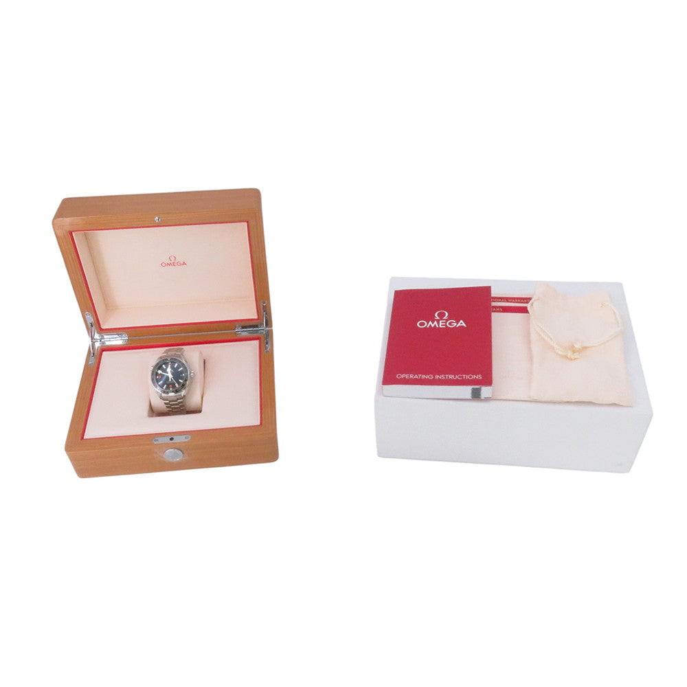 OMEGA Seamaster Planet Ocean GMT W43.5mm Stainless Steel Black Dial232.30.44.22.01.002