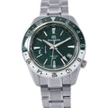 SEIKO Grand Seiko Sports Collection Spring Drive GMT W44mm Stainless Steel Green DialSBGE295