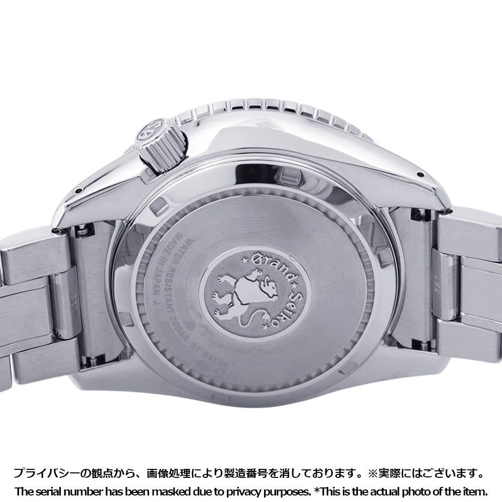 SEIKO Grand Seiko Sports Collection Spring Drive GMT W44mm Stainless Steel Green DialSBGE295