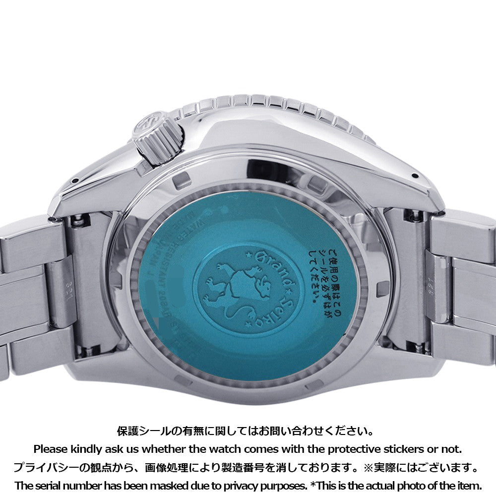 SEIKO Grand Seiko Sports Collection Master Shop Limited Spring Drive GMT W44mm Stainless Steel Black DialSBGE277
