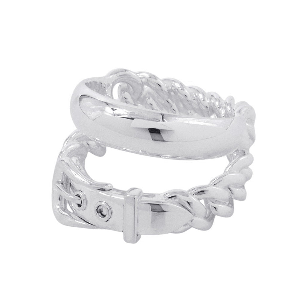 HERMES BoucleSellier Inflexible Ring Size 55/#15 SV925