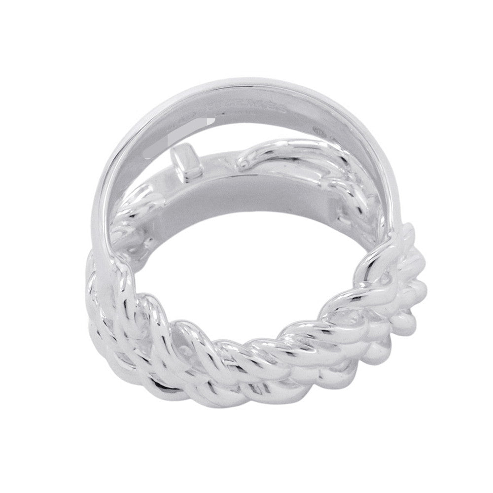 HERMES BoucleSellier Inflexible Ring Size 55/#15 SV925