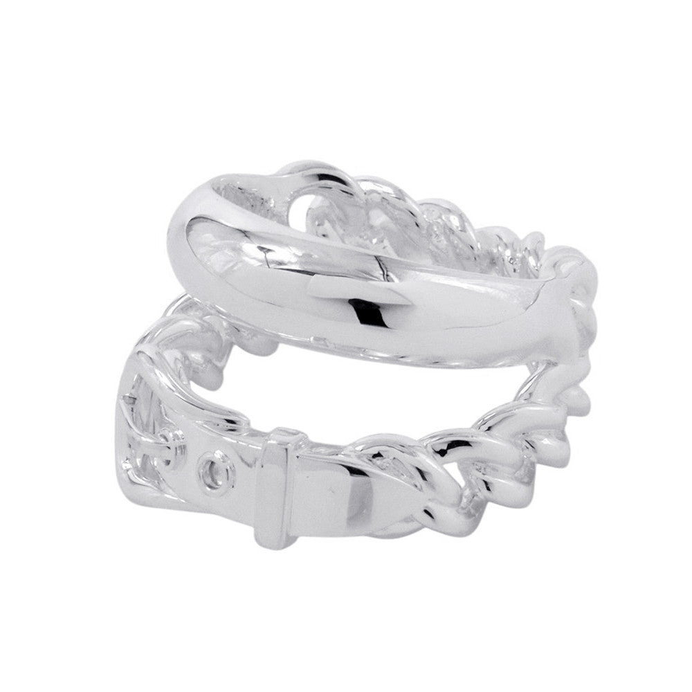 HERMES BoucleSellier Inflexible Ring Size 53/#13 SV925