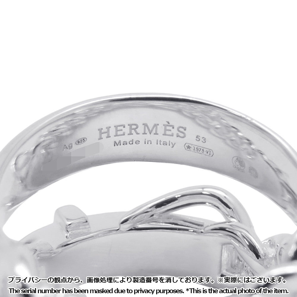 HERMES BoucleSellier Inflexible Ring Size 53/#13 SV925