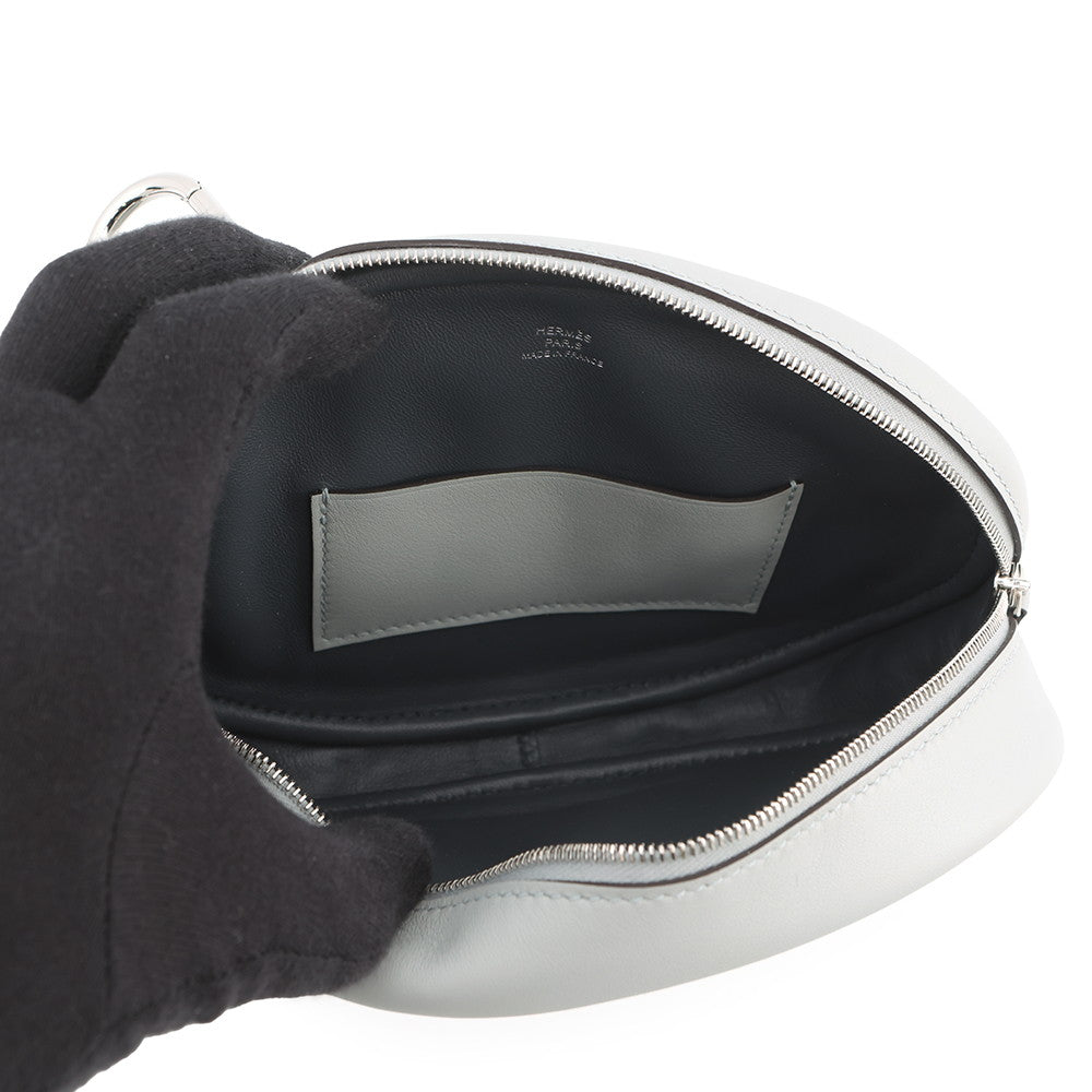HERMES In the Loop Verso Blue Gacier/Blue de Malte Swift Leather