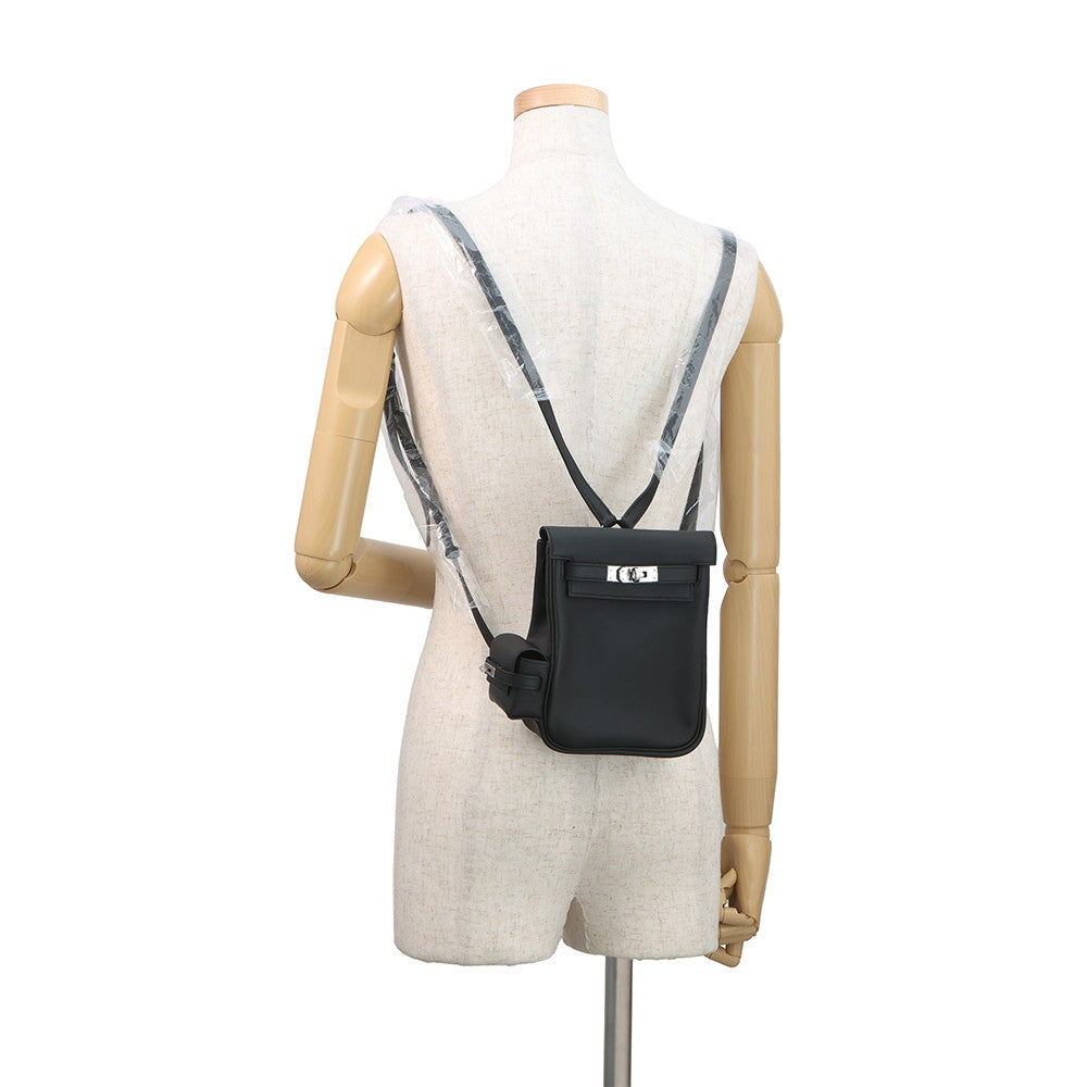 HERMES Kelly Jump Black Swift Leather