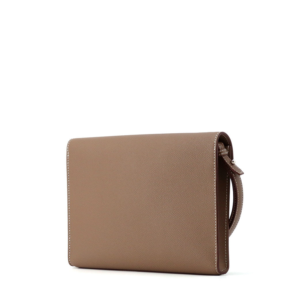 HERMES Sac Adepesh Etoupe Epsom Size 24