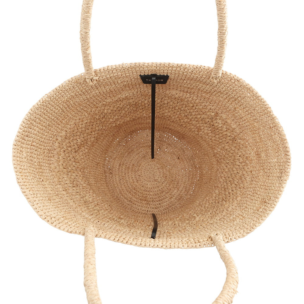 The Row Emily Basket Bag NaturalW1627W756NATAS Raffia