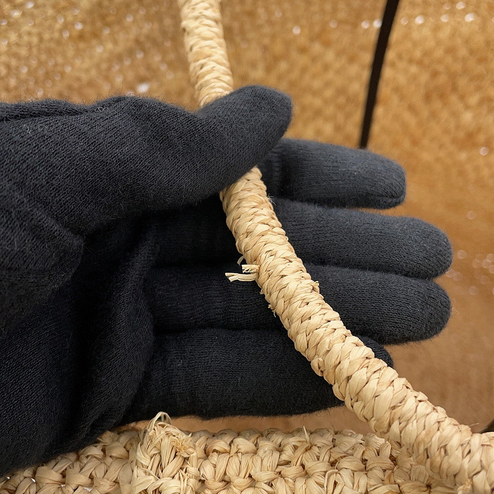 The Row Emily Basket Bag NaturalW1627W756NATAS Raffia