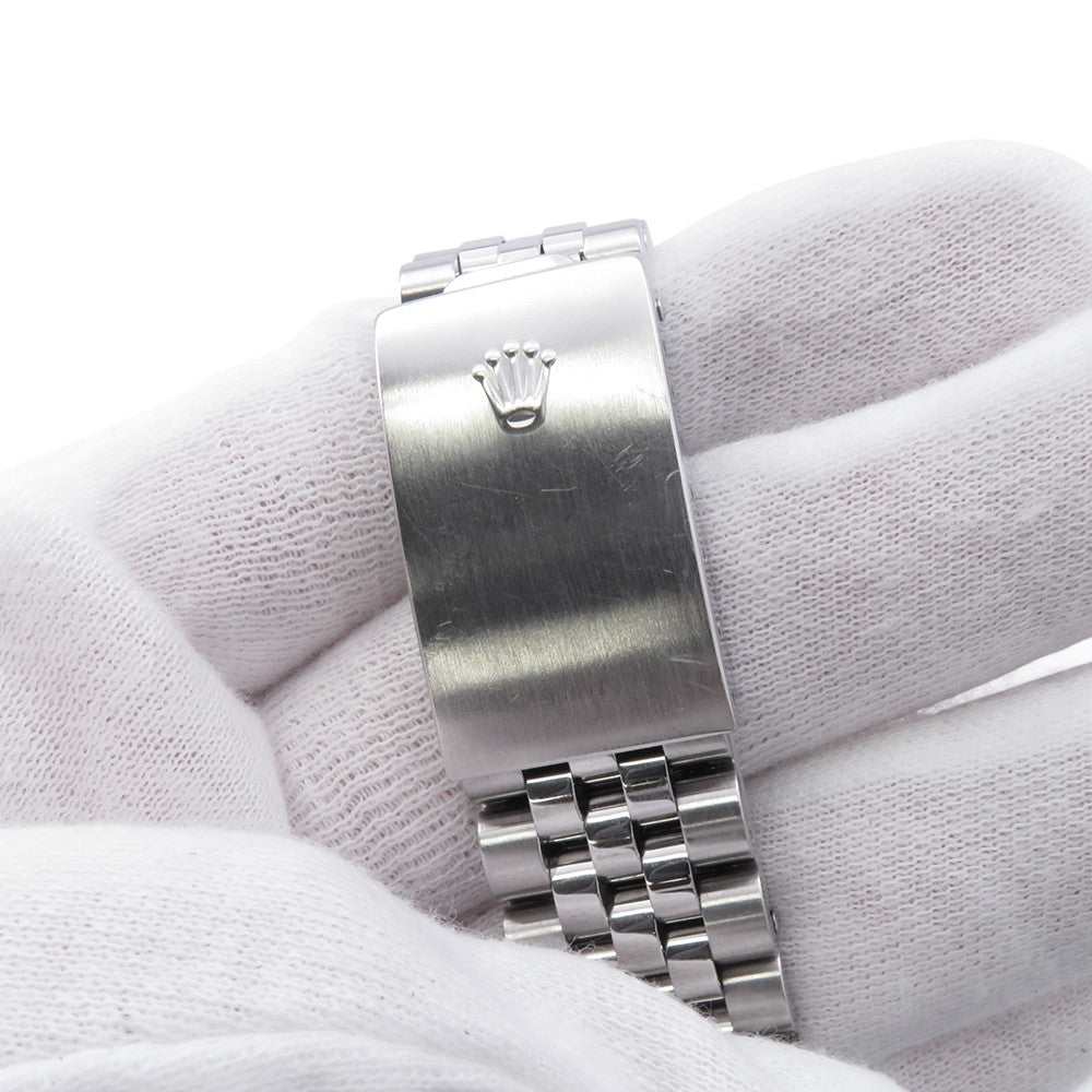 ROLEX Datejust W36mm Stainless Steel K18WG Silver Dial16234G