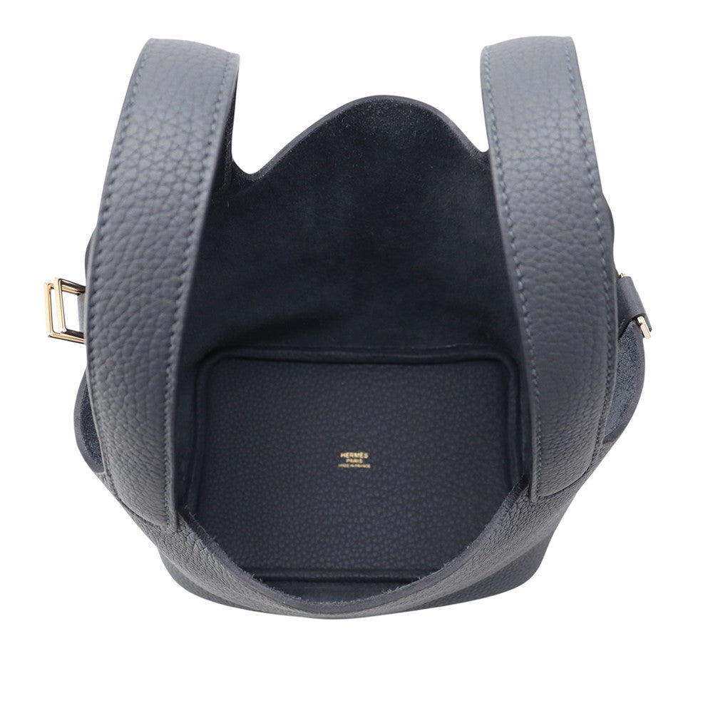 HERMES Picotin Lock Grimist Taurillon Clemence Size PM