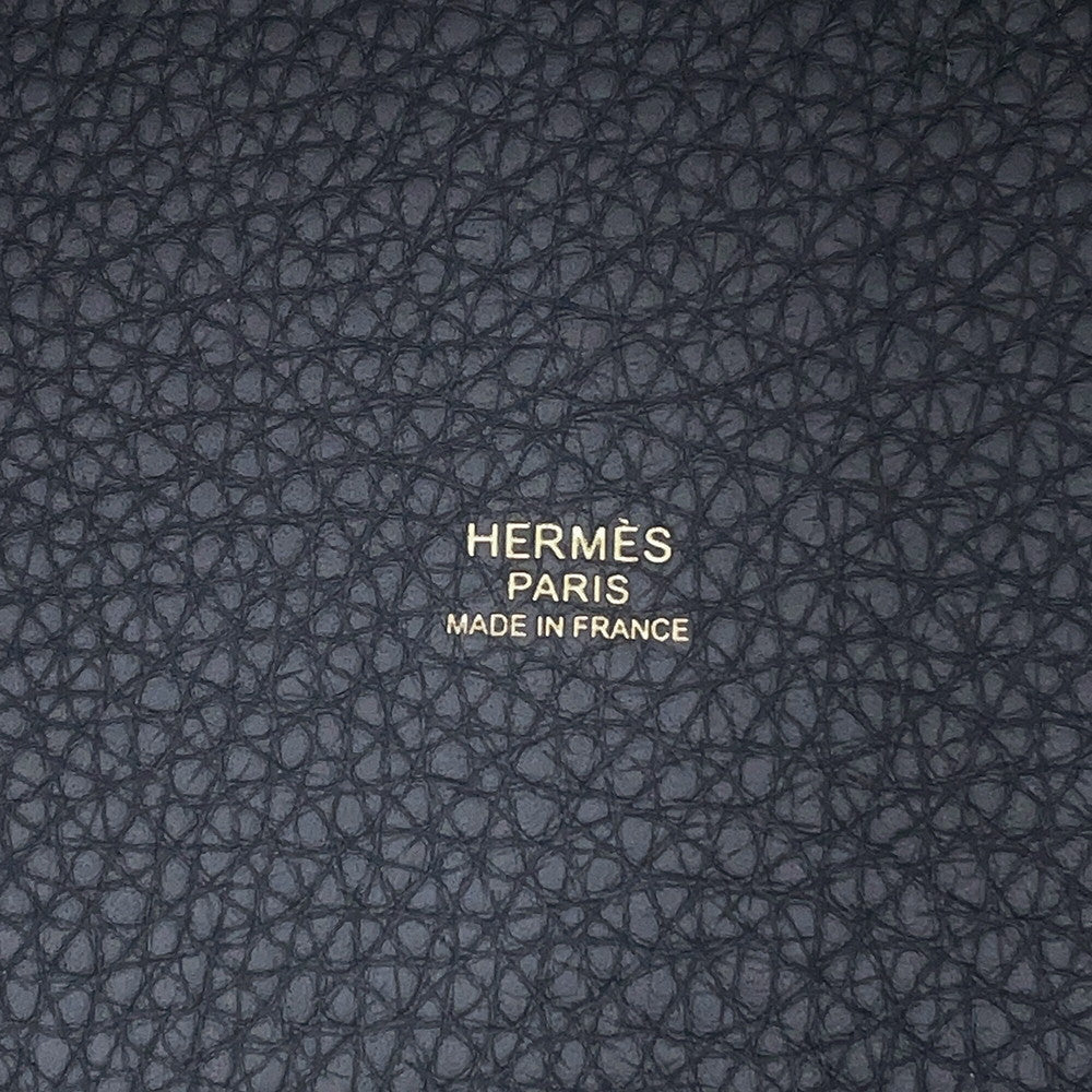 HERMES Picotin Lock Grimist Taurillon Clemence Size PM