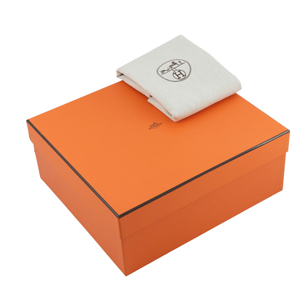 HERMES Lindy Natural Sable Taurillon Clemence Size 26