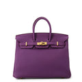 HERMES Birkin Anemone Togo Leather Size 25