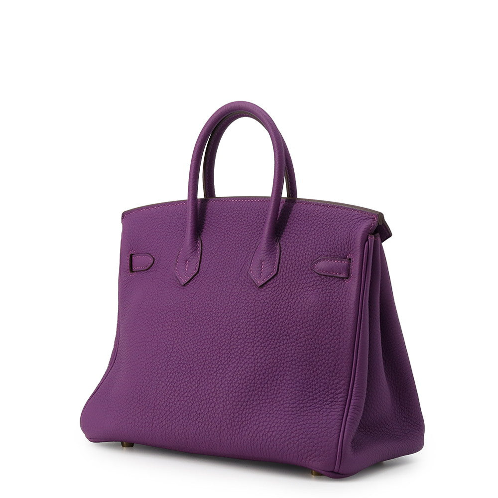 HERMES Birkin Anemone Togo Leather Size 25