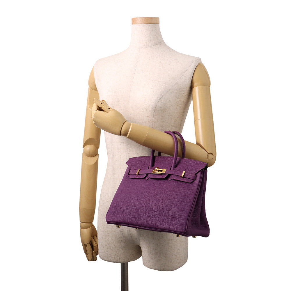 HERMES Birkin Anemone Togo Leather Size 25