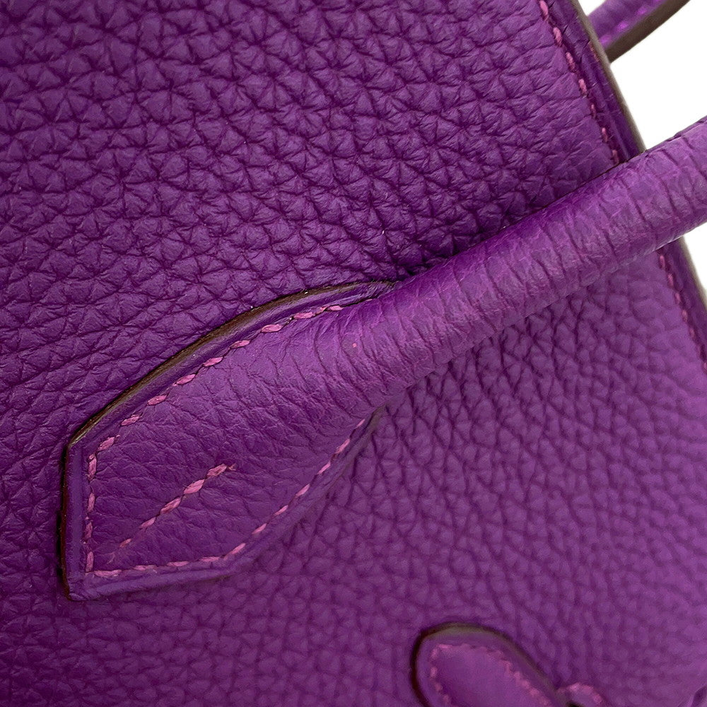 HERMES Birkin Anemone Togo Leather Size 25