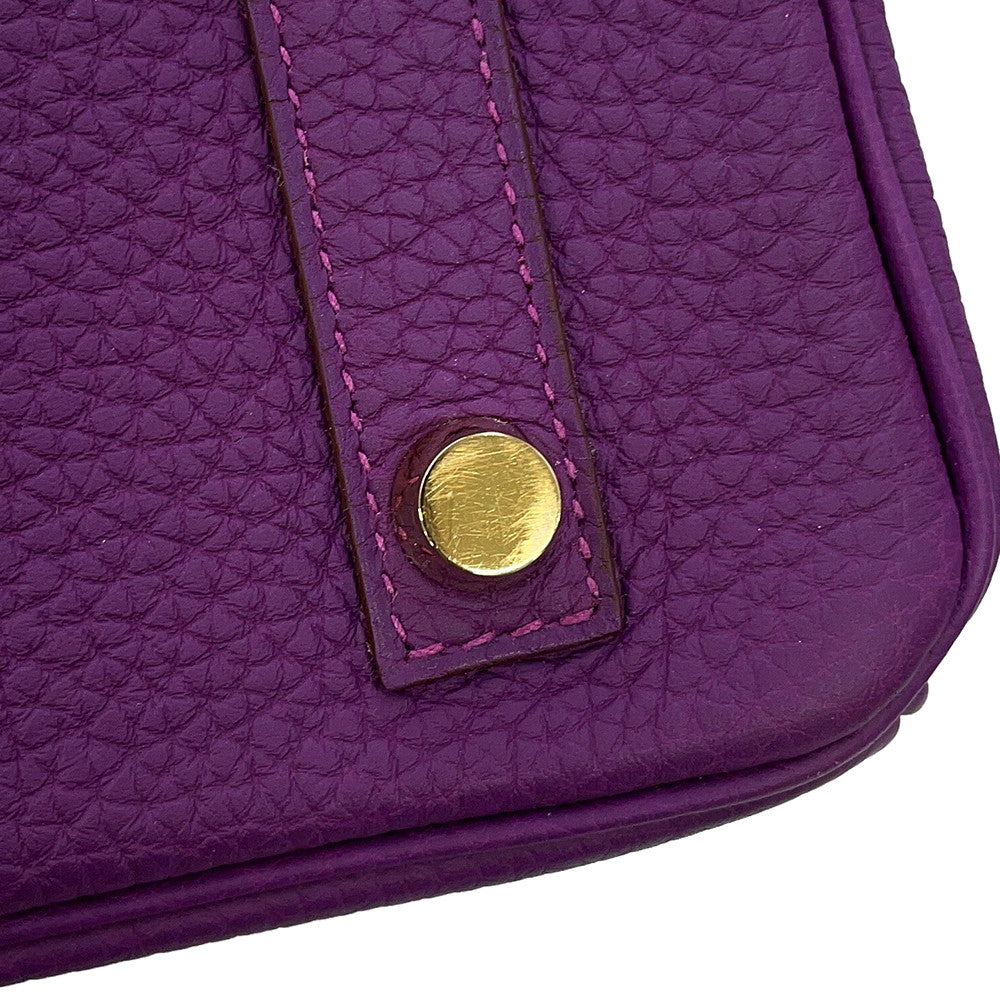 HERMES Birkin Anemone Togo Leather Size 25