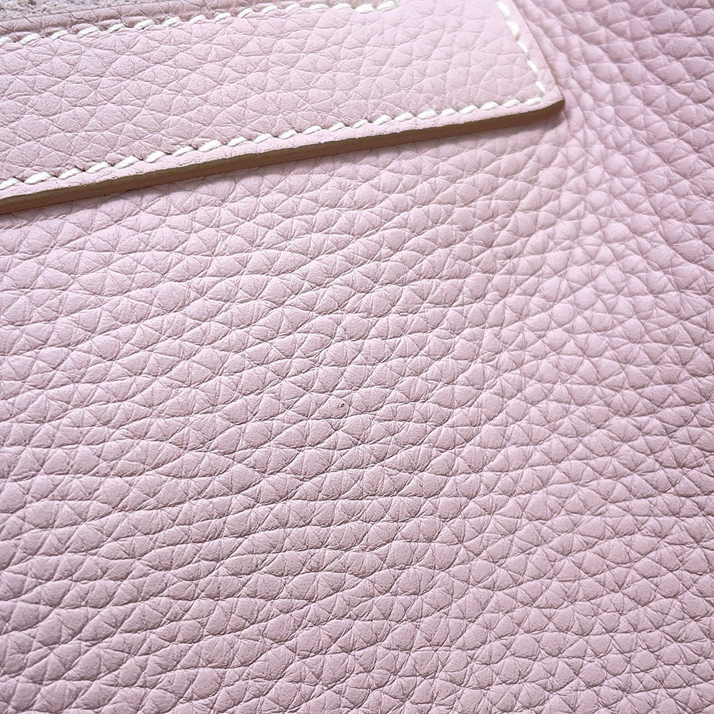 HERMES Cabas Sellier mauve pail Taurillon Clemence Size 31