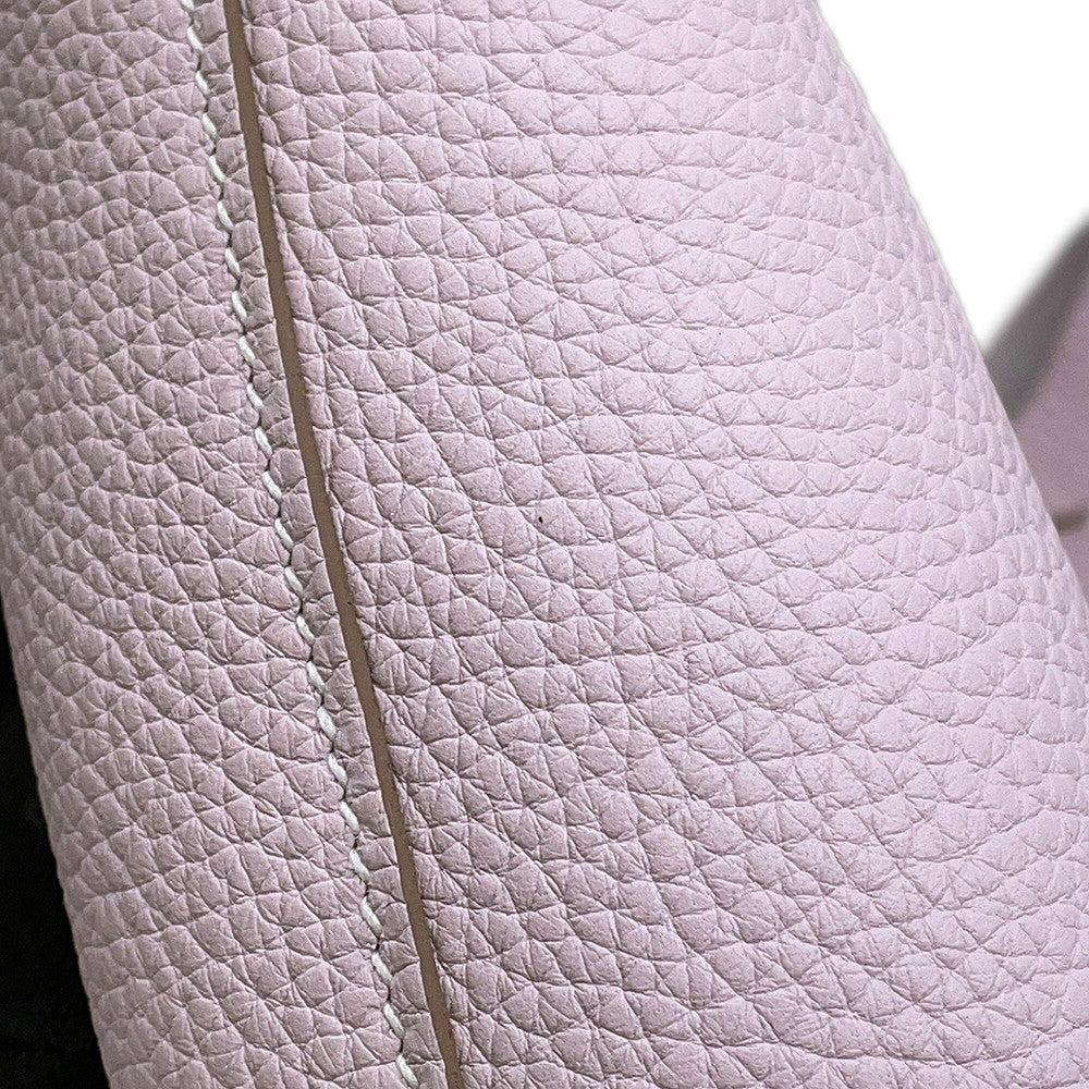 HERMES Cabas Sellier mauve pail Taurillon Clemence Size 31