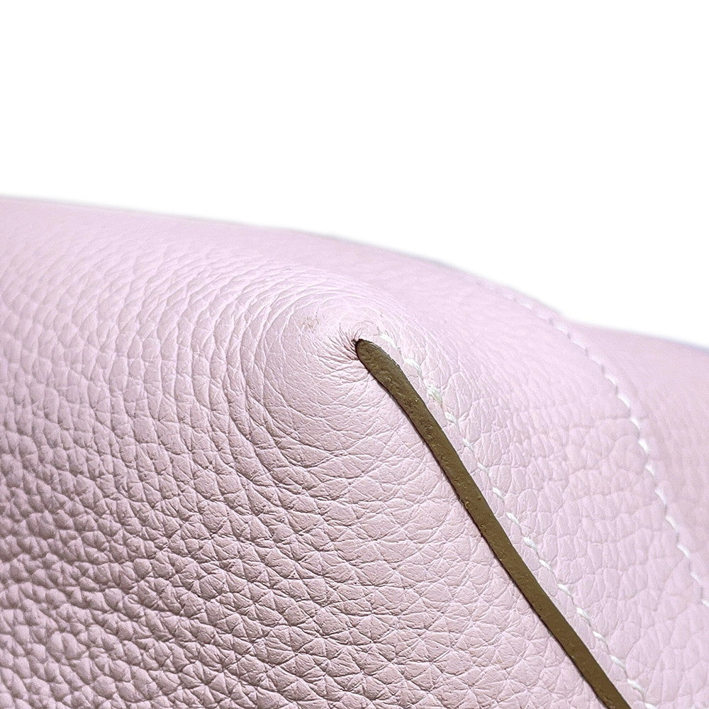 HERMES Cabas Sellier mauve pail Taurillon Clemence Size 31