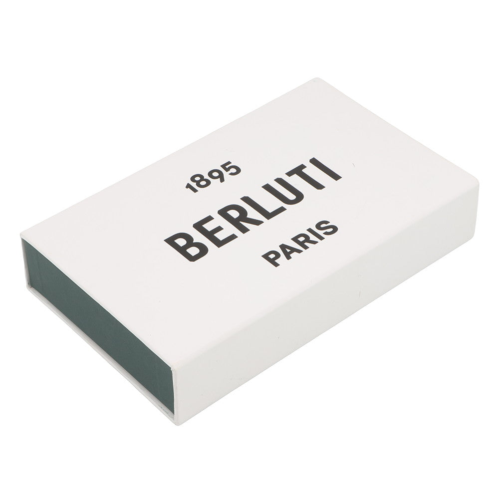 Berluti Sequoia Long Wallet Blue Flash Leather