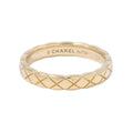 CHANEL Coco Crush Collection Ring Size 50/#10 MiniJ11794 18K Yellow Gold