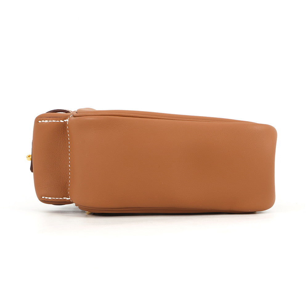 HERMES Kelly Jump Gold Swift Leather
