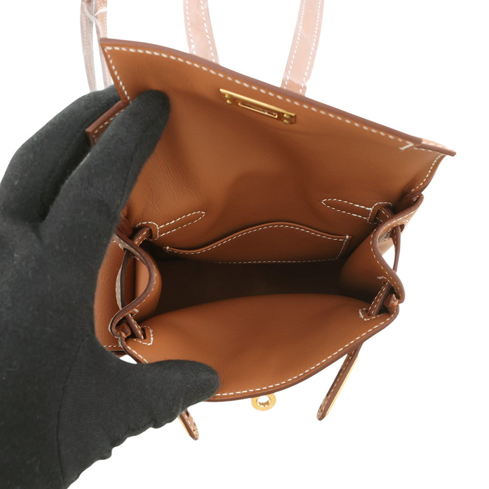 HERMES Kelly Jump Gold Swift Leather