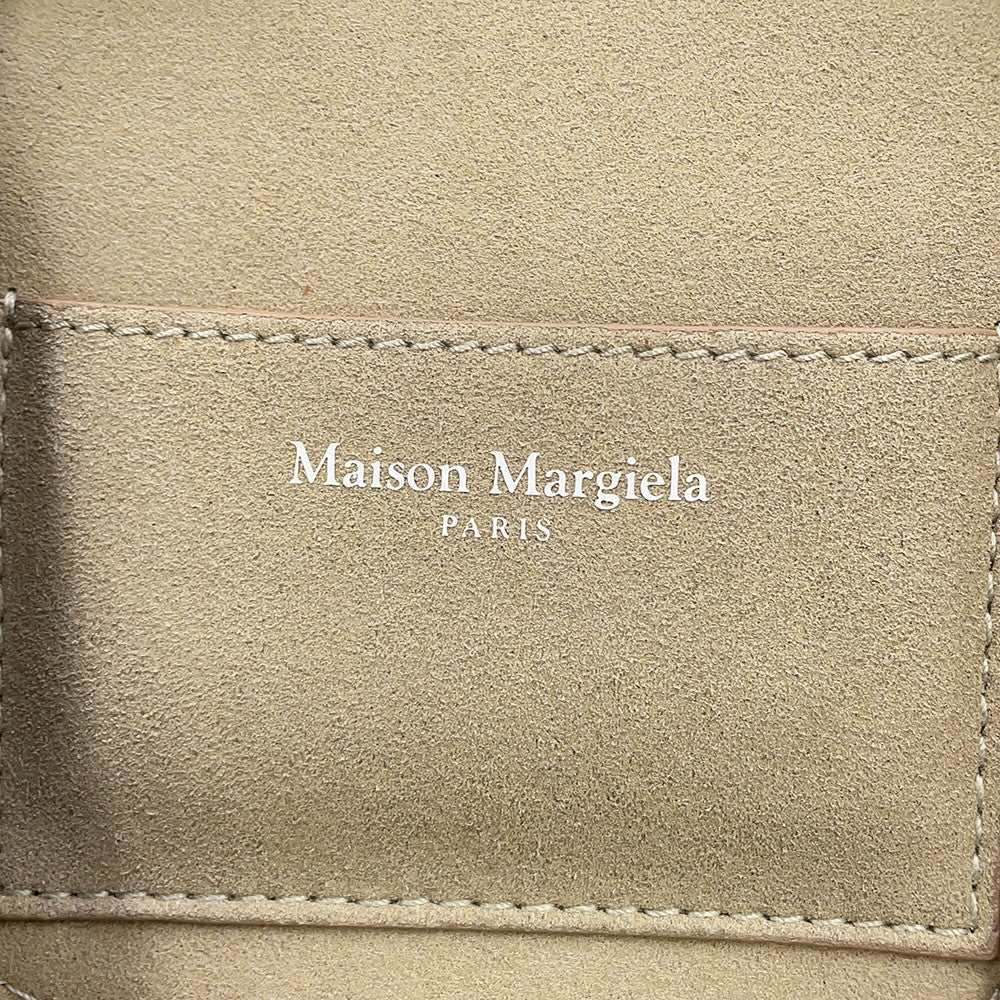 Maison Margiela Maison Margiela 4-Stitch Cube Bag BeigeSA2VL0012P6799T2019 Leather Size Mini