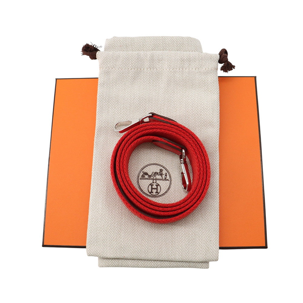 HERMES Evelyne Long Rouge Ladue Taurillon Clemence Size TPM