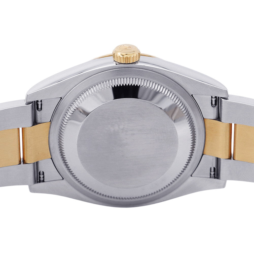 ROLEX Datejust W36mm Stainless Steel K18YG Silver Dial126203
