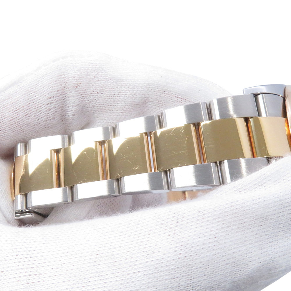 ROLEX Datejust W36mm Stainless Steel K18YG Silver Dial126203