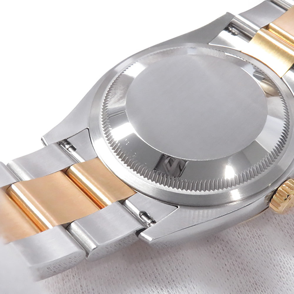 ROLEX Datejust W36mm Stainless Steel K18YG Silver Dial126203