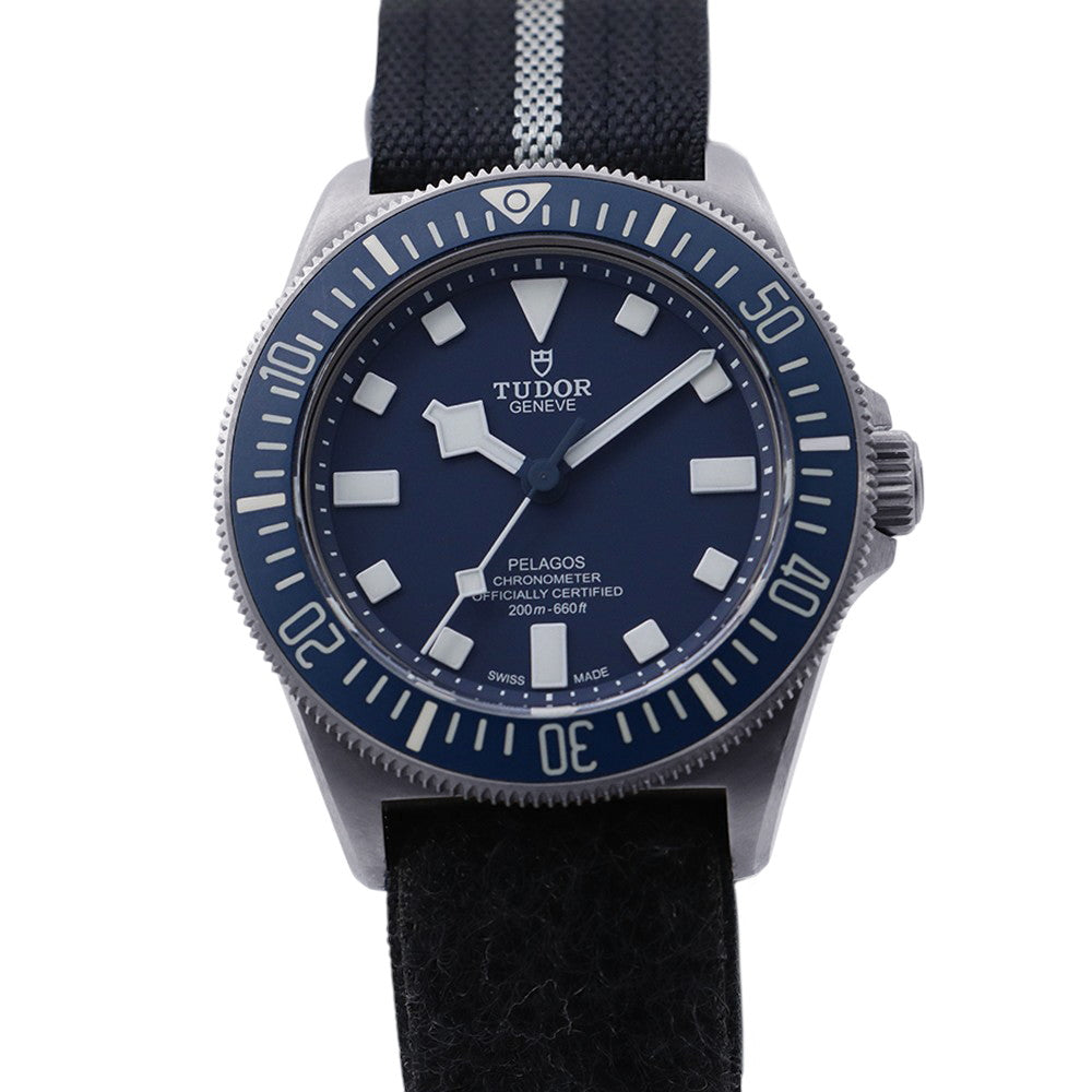 TUDOR Pelagos FXD W42mm TI Fabric Navy Blue Dial25707B/23
