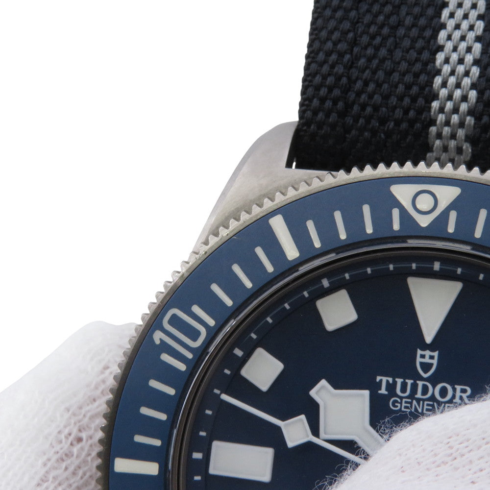 TUDOR Pelagos FXD W42mm TI Fabric Navy Blue Dial25707B/23