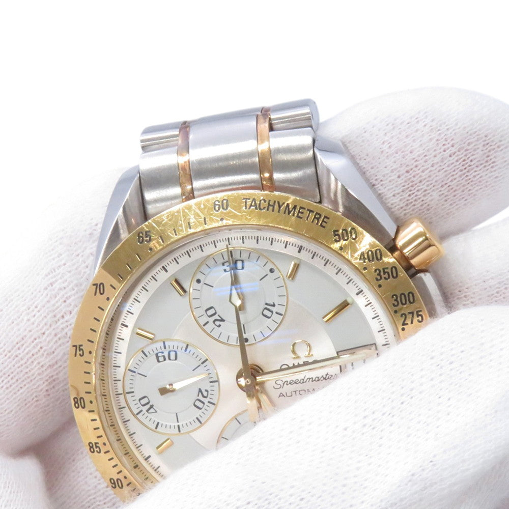 OMEGA Speedmaster Date W39mm Stainless Steel K18YG Silver Dial3313.33