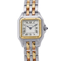 CARTIER PANTHERE SM 2 Row H30mm×W22mm Stainless Steel K18YG Ivory DialW25029B6