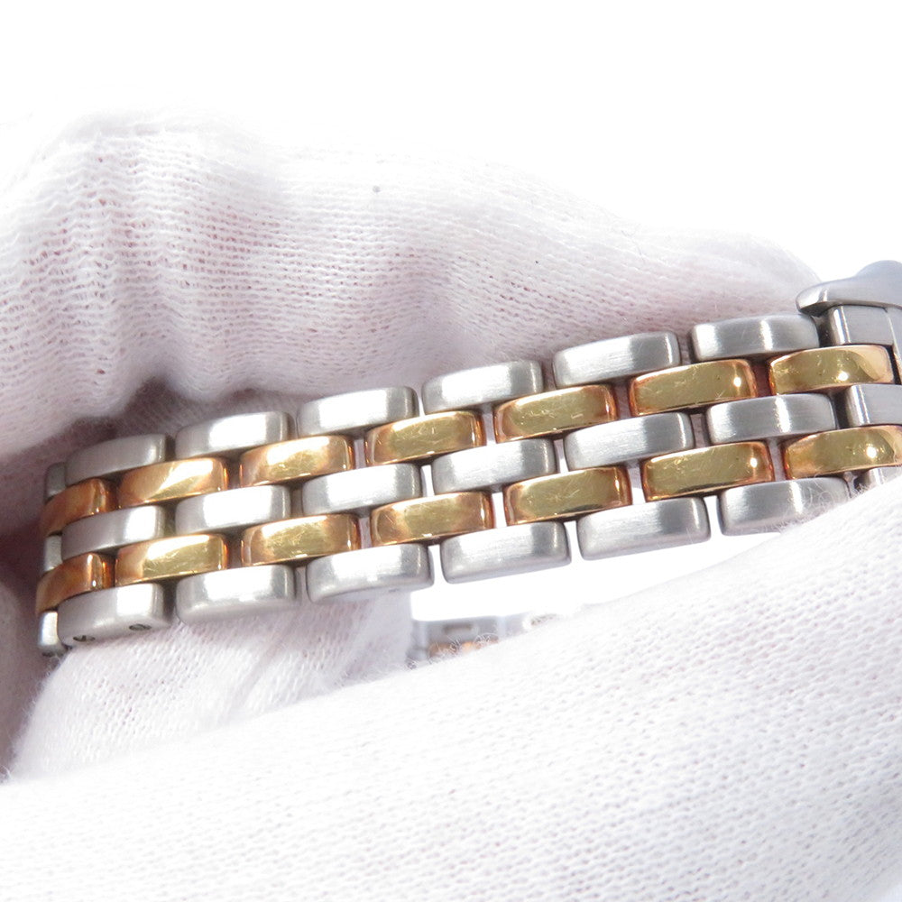 CARTIER PANTHERE SM 2 Row H30mm×W22mm Stainless Steel K18YG Ivory DialW25029B6