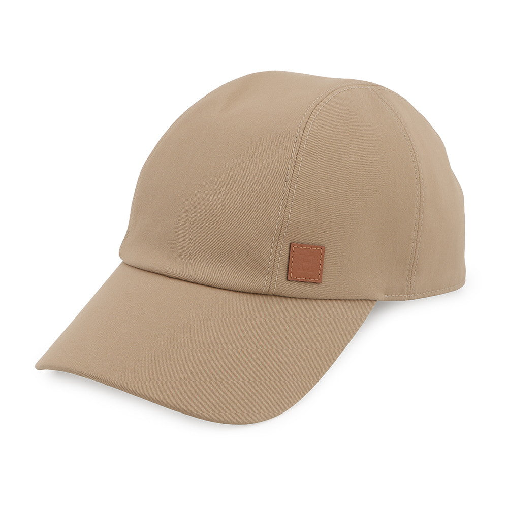 HERMES Cap Miles Size 58 Kraft Cotton97% Polyurethane3%