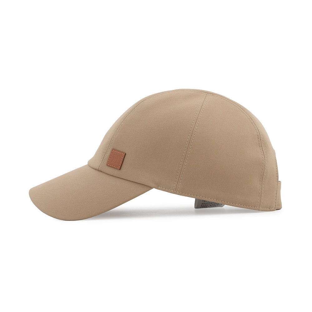 HERMES Cap Miles Size 58 Kraft Cotton97% Polyurethane3%