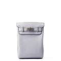 HERMES Akkad Blue Gacier Togo Leather Size PM